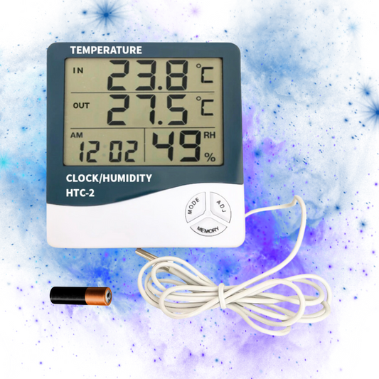 Thermo-hygrometer HTC-2 with battery